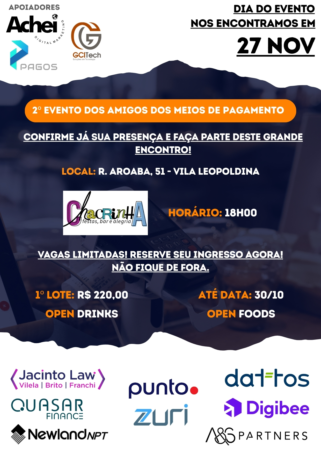 2° Encontro dos Amigos dos Meios de Pagamentos reforça conexões humanas e colaboração no setor financeiro