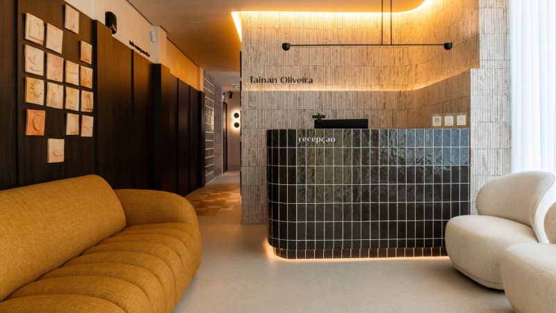 Clínica em Palmas com design que reflete a brasilidade